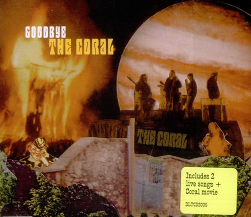 The Coral Goodbye UK 2-CD single set (Double CD single) DLTCD/2005