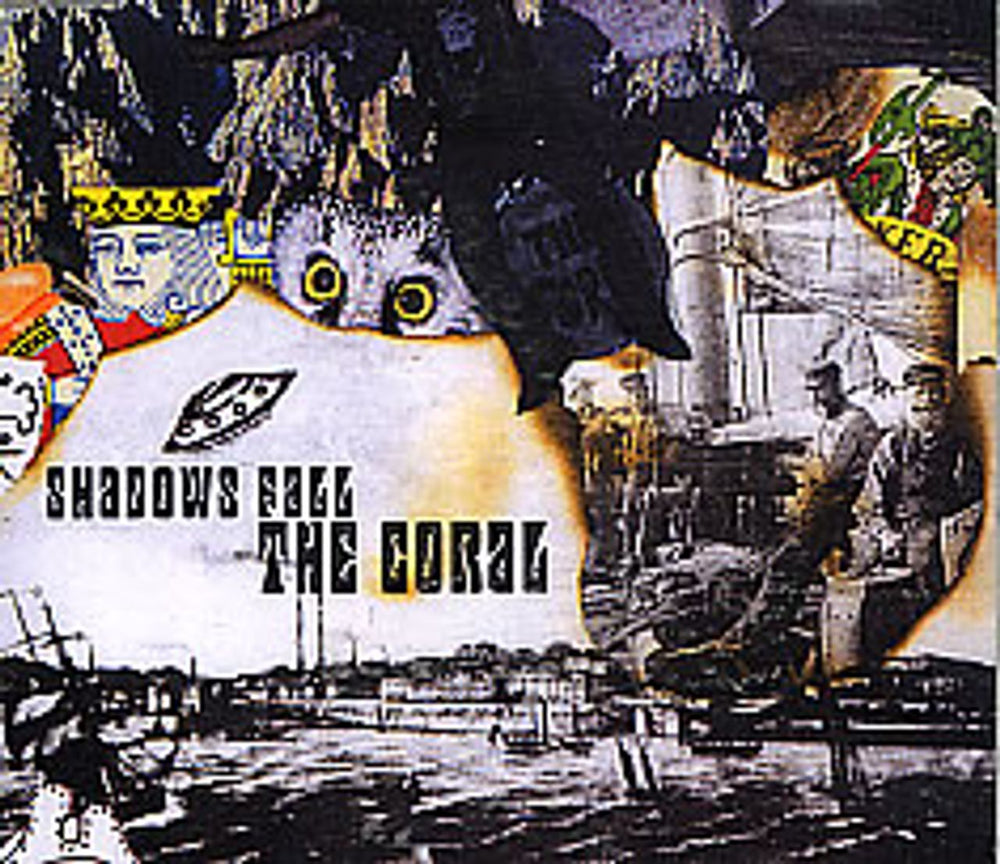 The Coral Shadows Fall UK CD single (CD5 / 5") DLT1