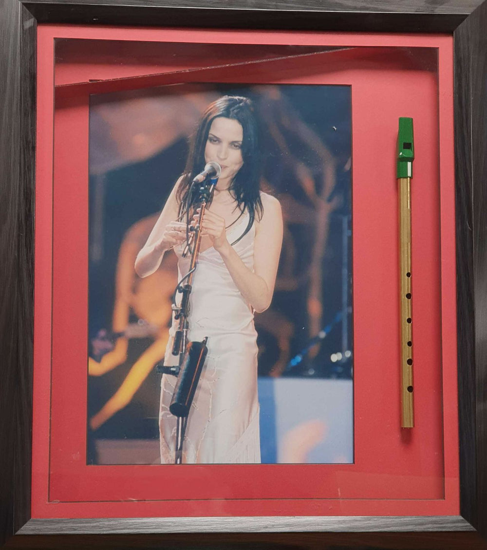 The Corrs Framed Tin Whistle & Photograph UK memorabilia TIN WHISTLE