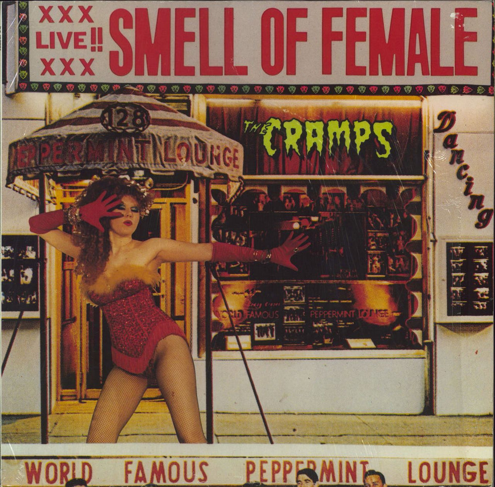 The Cramps Smell Of Female UK vinyl LP album (LP record) NED6