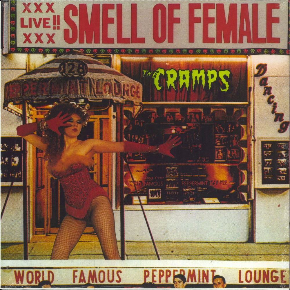 The Cramps Smell Of Female UK vinyl LP album (LP record) NED6