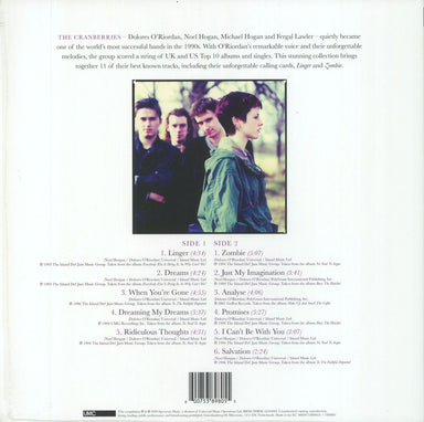 The Cranberries Dreams: The Collection - Opened shrink UK vinyl LP album (LP record) 600753898055