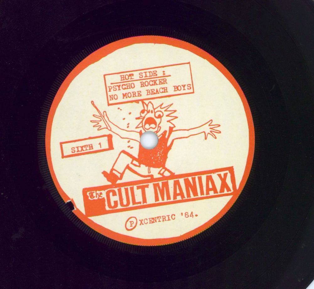 The Cult Maniax Full Of Spunk! E.P. UK 7" vinyl single (7 inch record / 45) 39Y07FU782773