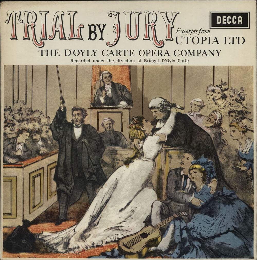 The D'Oyly Carte Opera Company Trial By Jury UK vinyl LP album (LP record) SKL4579