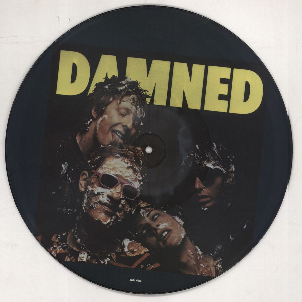 The Damned Damned Damned Damned UK picture disc LP (vinyl picture disc album) FIEND91