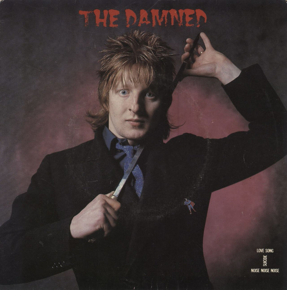 The Damned Love Song - Complete Set Of Four Picture Sleeves UK 7" vinyl single (7 inch record / 45)