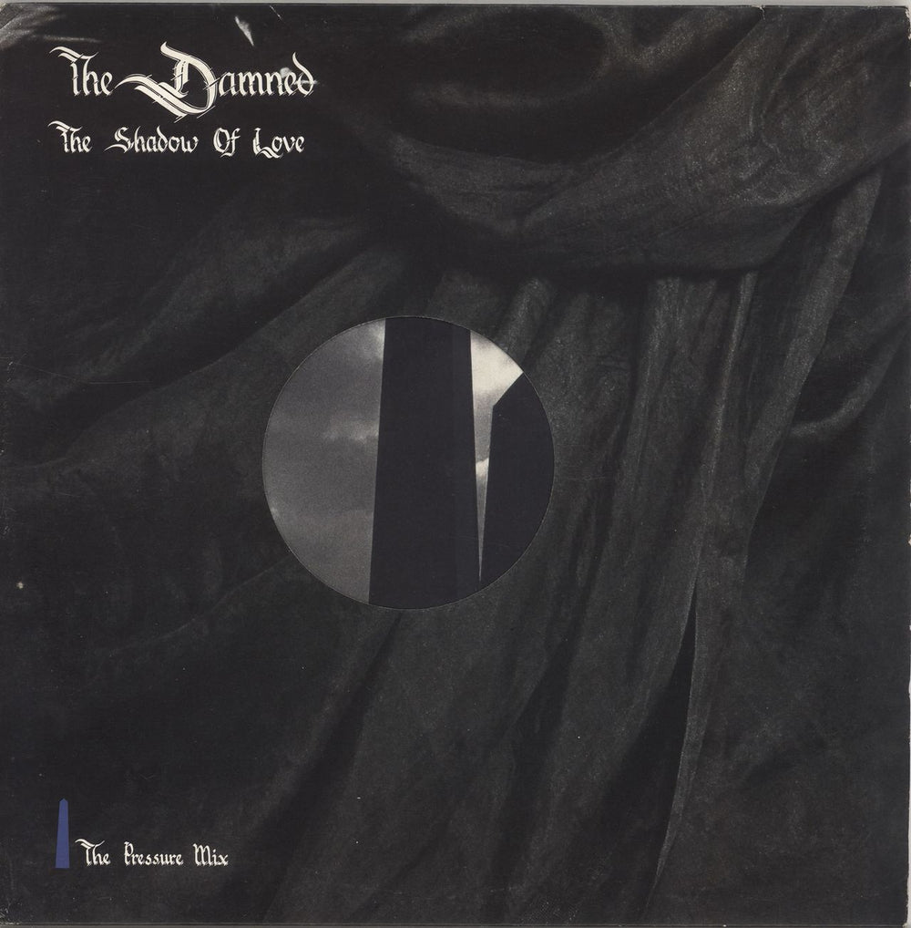 The Damned The Shadow Of Love UK 12" vinyl single (12 inch record / Maxi-single) GRIMT2