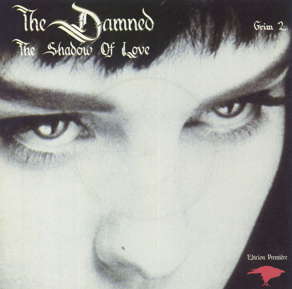 The Damned The Shadow Of Love UK 7" vinyl single (7 inch record / 45) GRIM2