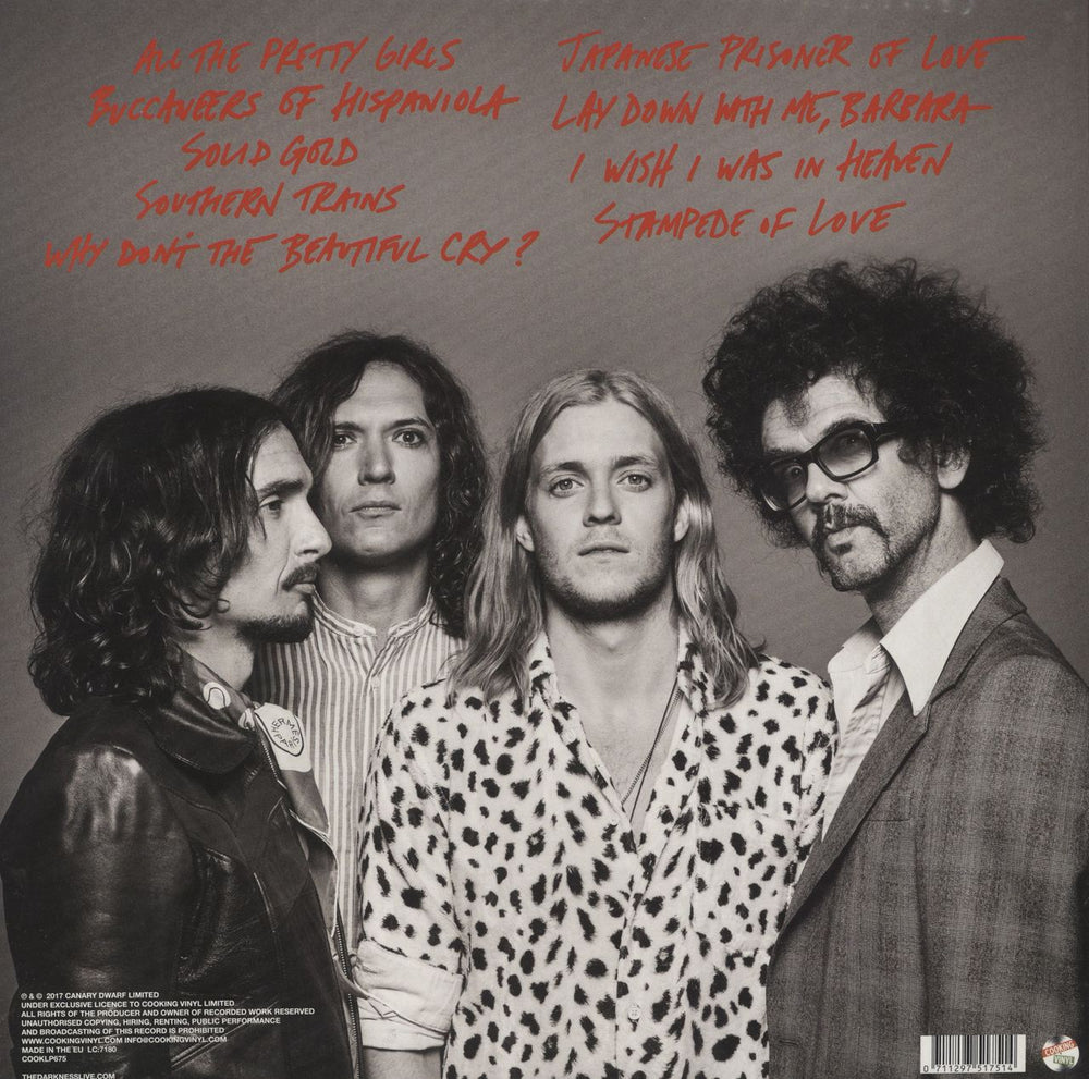 The Darkness Pinewood Smile UK vinyl LP album (LP record) 711297517514