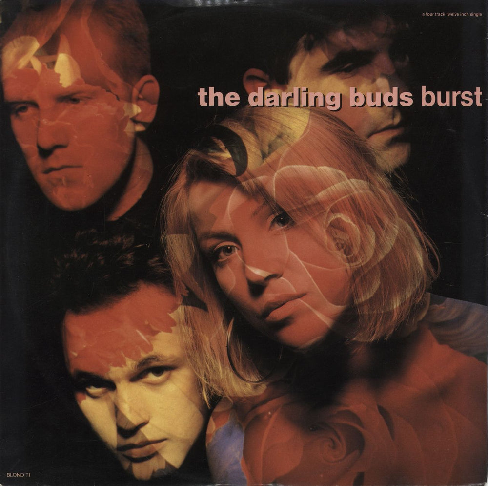 The Darling Buds Burst UK 12" vinyl single (12 inch record / Maxi-single) BLONDT1