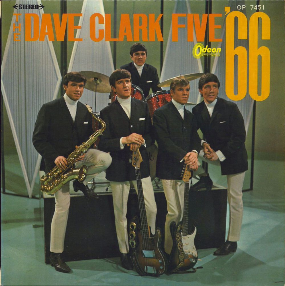 The Dave Clark Five The Dave Clark Five '66 - Red Vinyl Japanese vinyl LP album (LP record) OP-7451