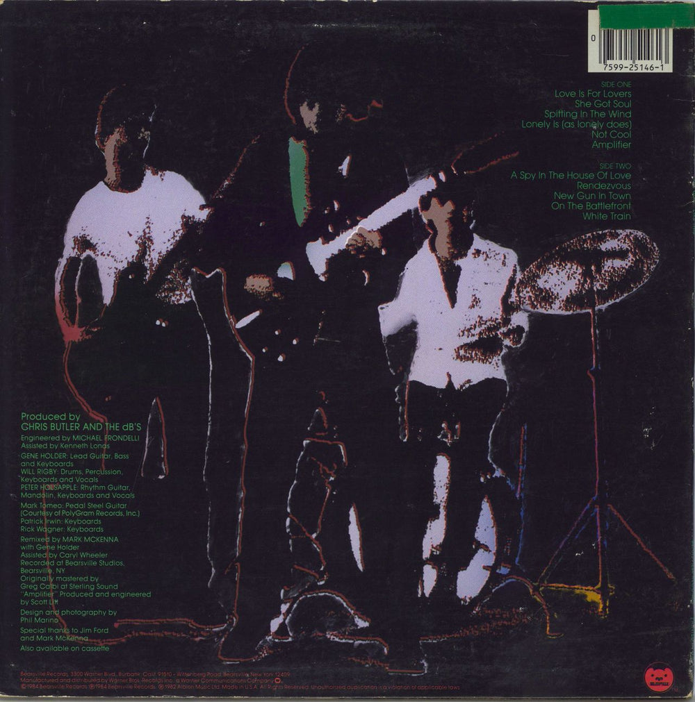 The dB's Like This US vinyl LP album (LP record)