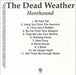 The Dead Weather Horehound US Promo CD-R acetate CD-R