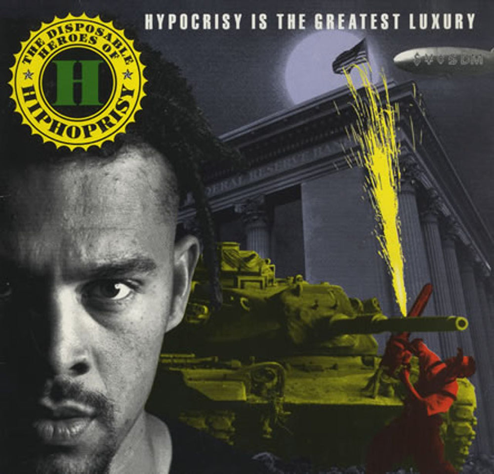 The Disposable Heroes Of Hiphoprisy Hypocrisy Is The Greatest Luxury UK vinyl LP album (LP record) BRLPX584