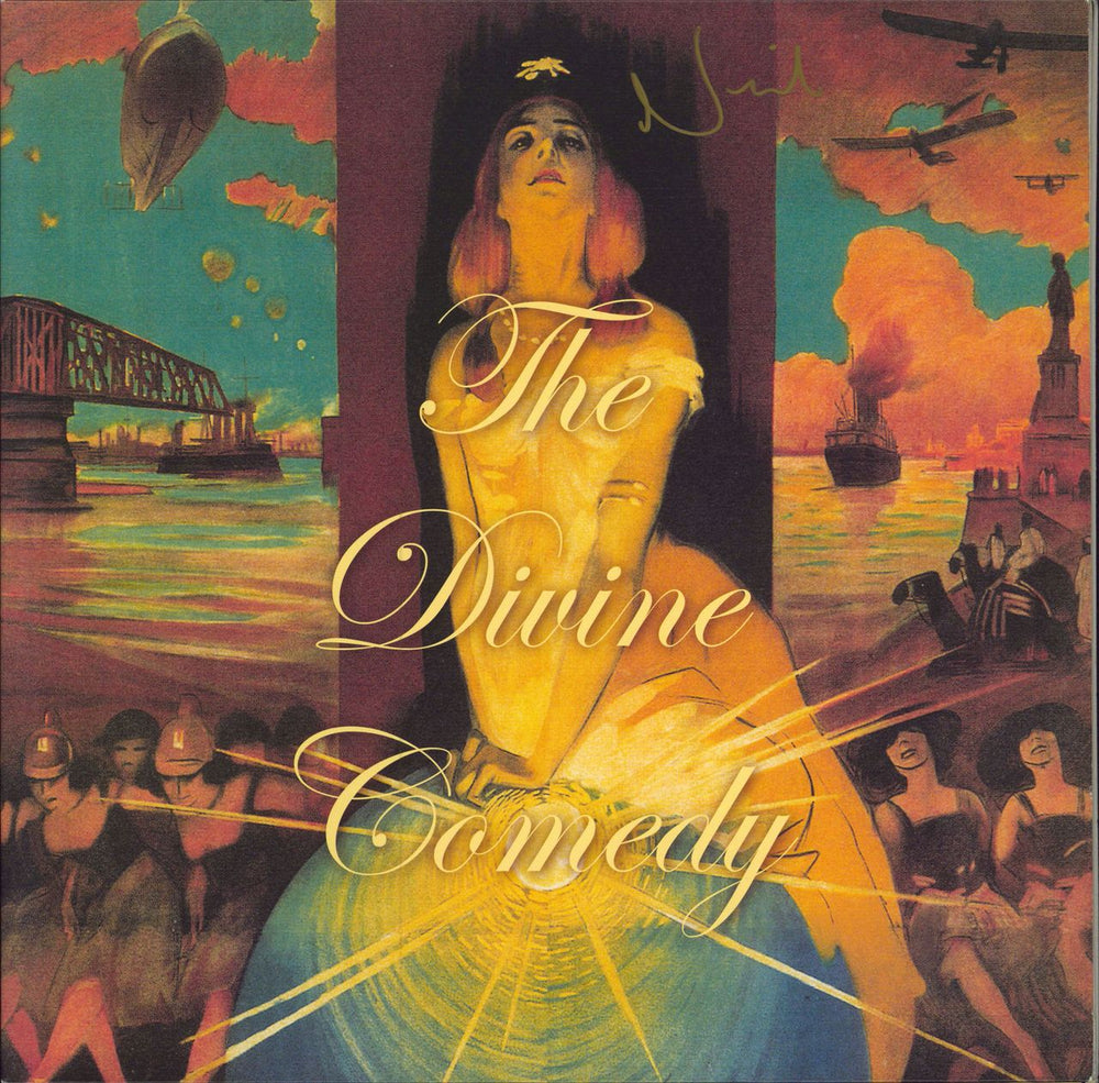 The Divine Comedy Foreverland - Autographed UK vinyl LP album (LP record) DCRL107LP