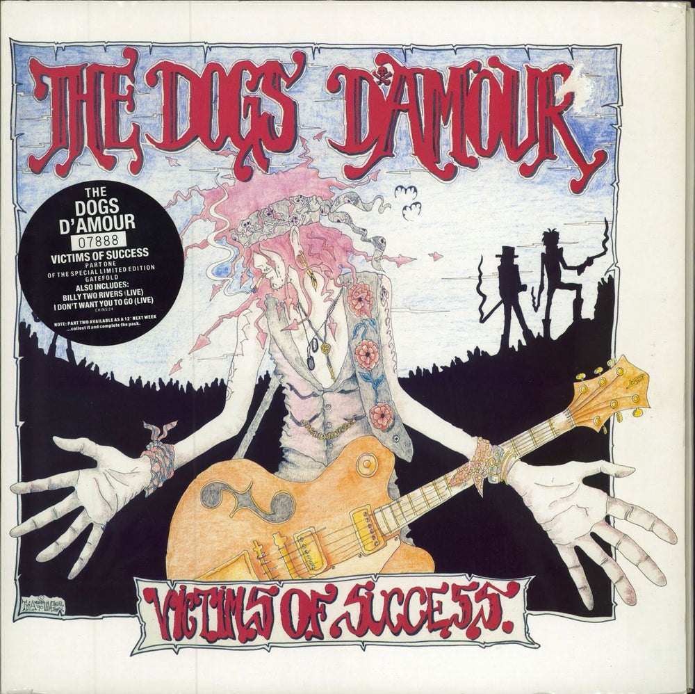 The Dogs D'Amour Victims Of Success - 7" + 12" UK 12" vinyl single (12 inch record / Maxi-single) CHINS24