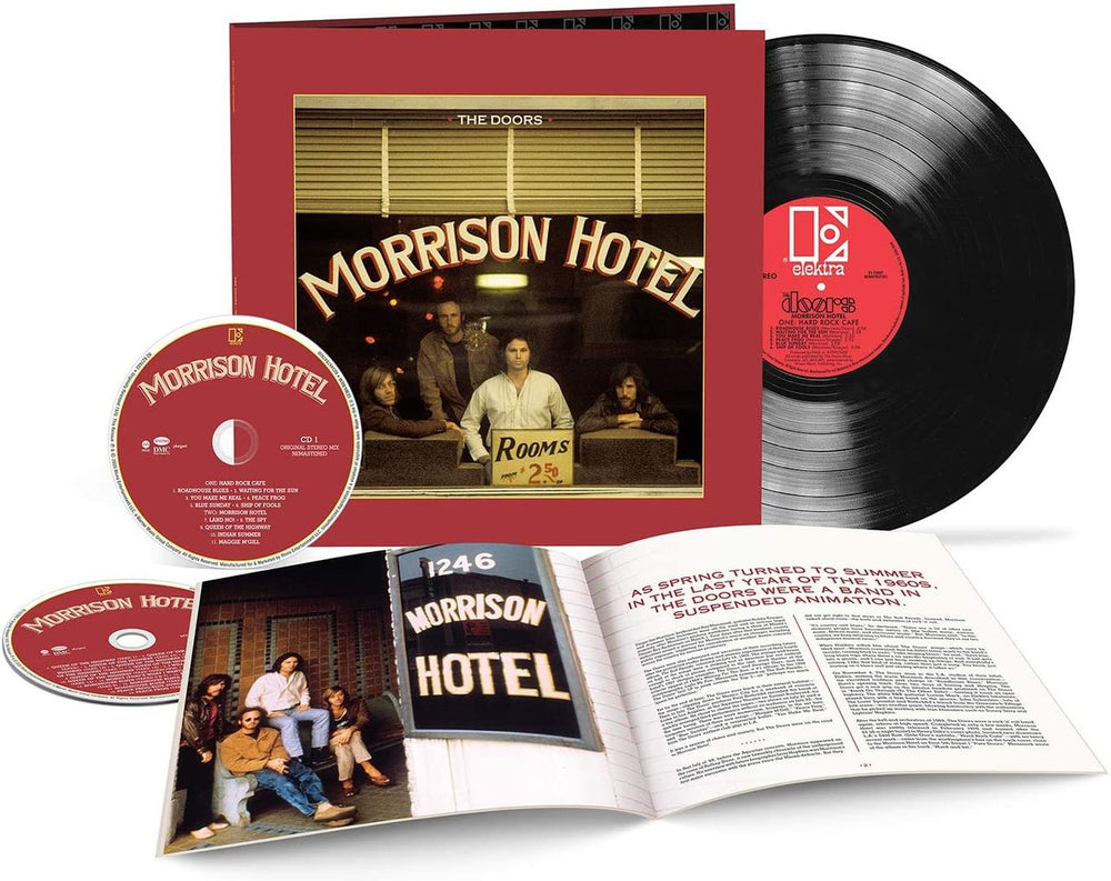 The Doors Morrison Hotel: 50th Anniversary - 2CD-1LP - Numbered + Sealed UK 2 CD album set (Double CD) R2627602 / 603497847600