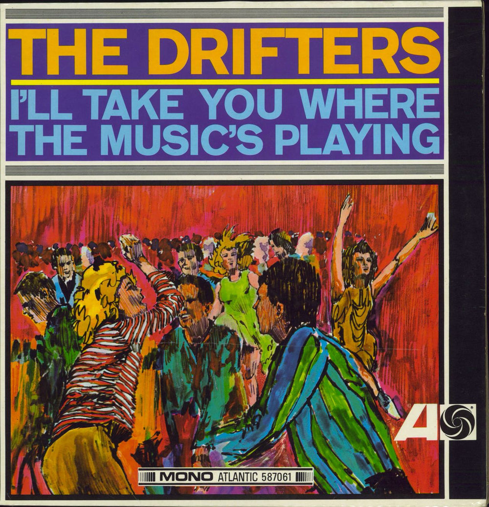 The Drifters I'll Take You Where The Music's Playing - Ex UK vinyl LP album (LP record) 587061