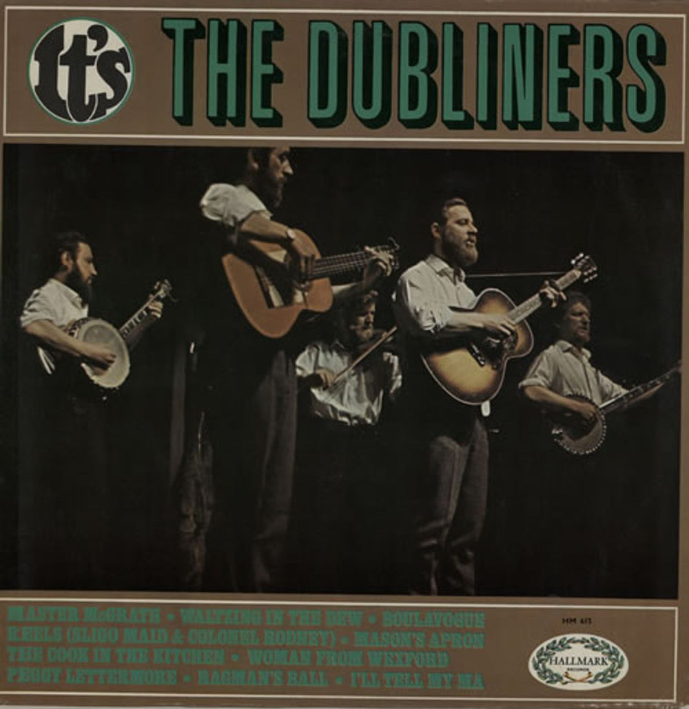 The Dubliners It's The Dubliners UK vinyl LP album (LP record) HM615