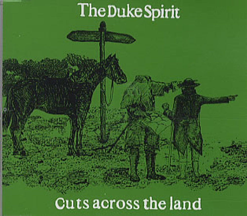 The Duke Spirit Cuts Across The Land UK Promo CD single (CD5 / 5") DUKESPIRIT3