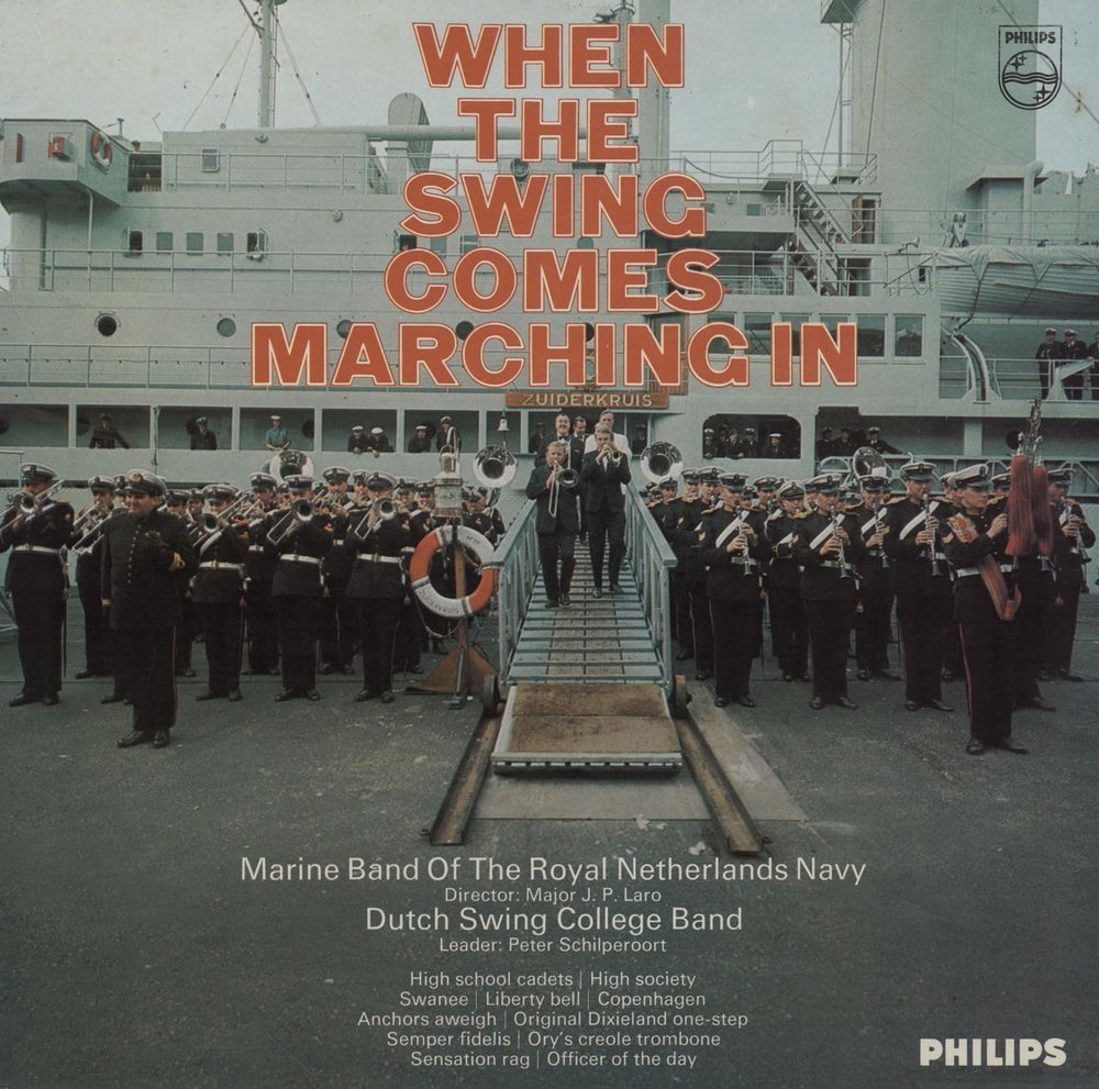 The Dutch Swing College Band When The Swing Comes Marching In UK vinyl LP album (LP record) SBL7870