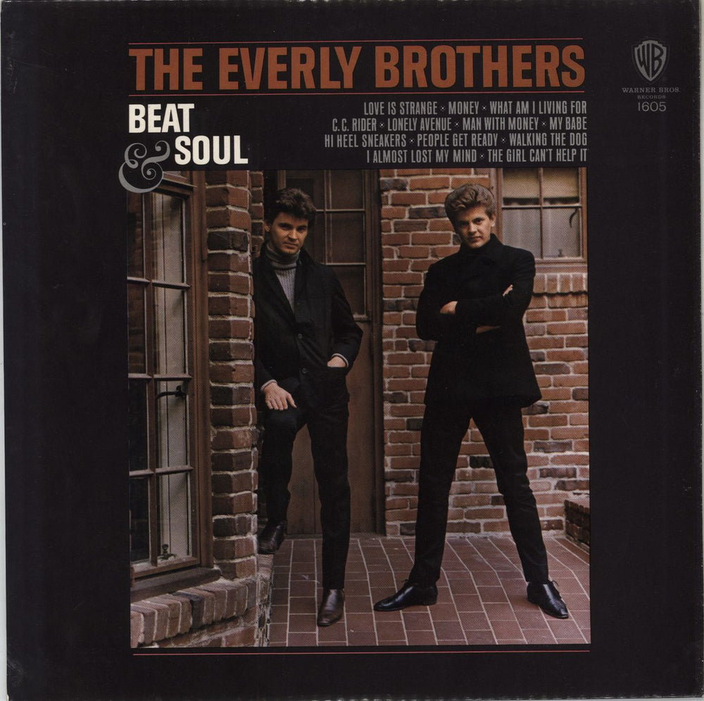 The Everly Brothers Beat & Soul UK vinyl LP album (LP record) W1605