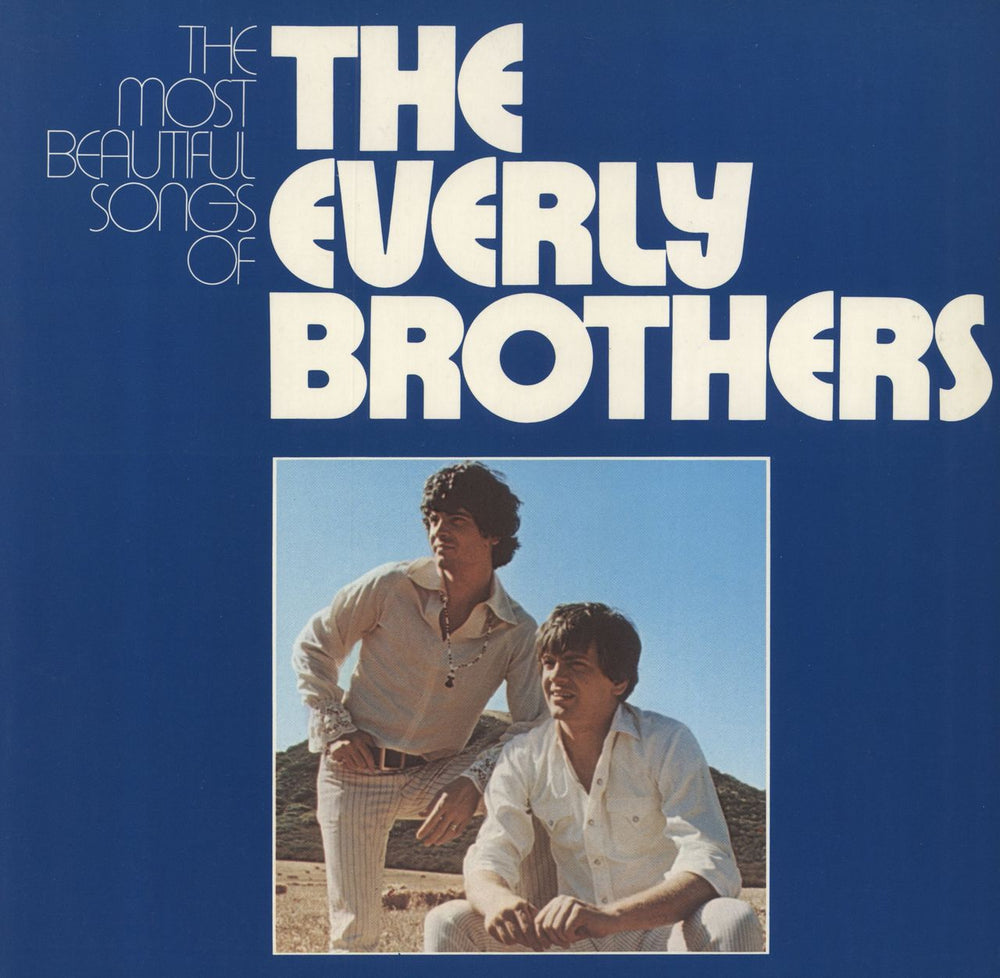 The Everly Brothers The Most Beautiful Songs Of The Everly Brothers German 2-LP vinyl record set (Double LP Album) WB66016