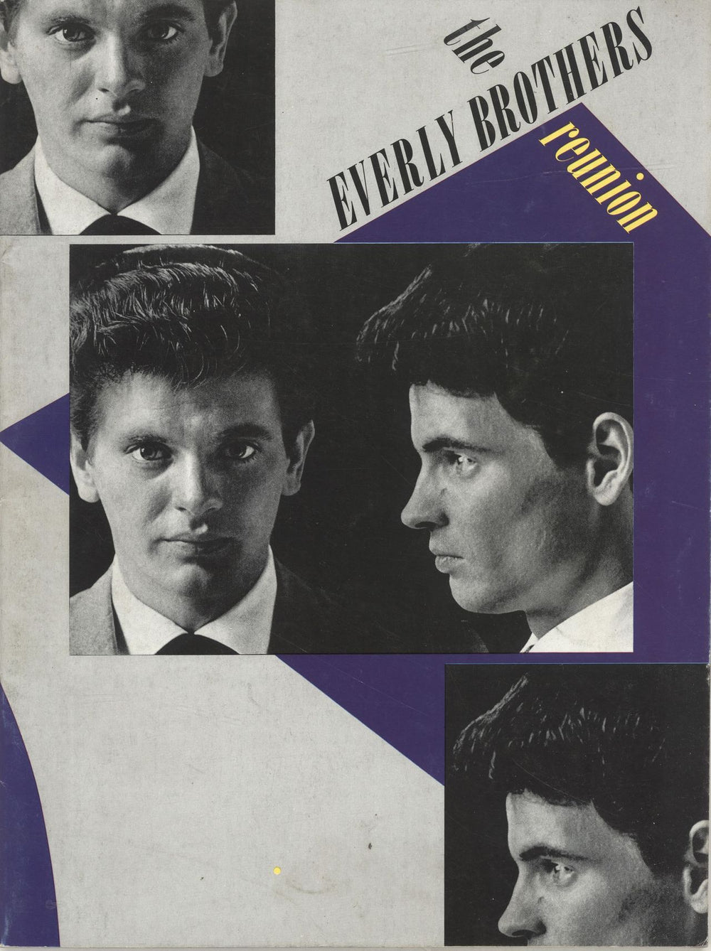 The Everly Brothers The Reunion US tour programme TOUR PROGRAMME