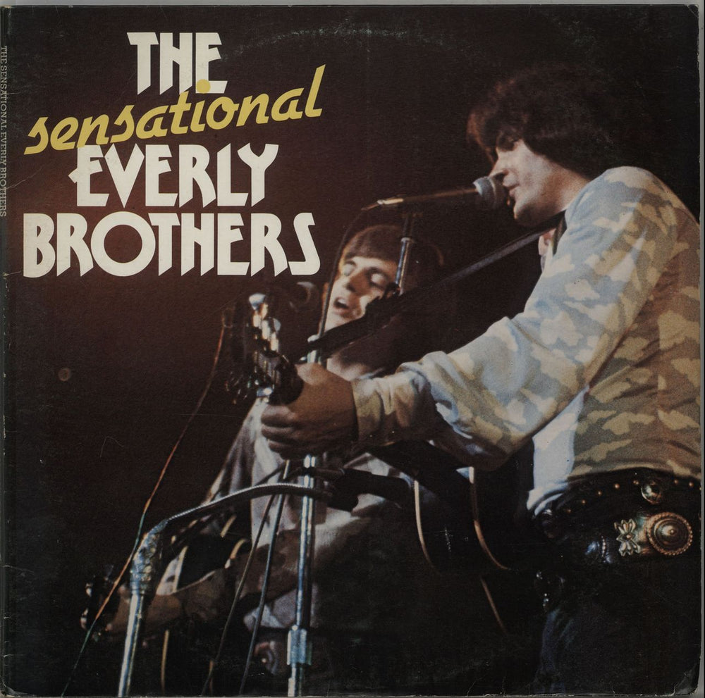 The Everly Brothers The Sensational Everly Brothers UK 2-LP vinyl record set (Double LP Album) GSEB-2A