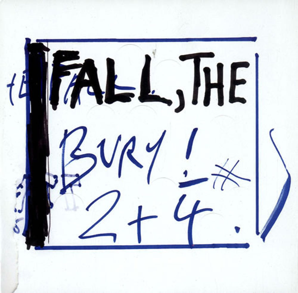 The Fall Bury! - RSD10 UK 7" vinyl single (7 inch record / 45) RUG363