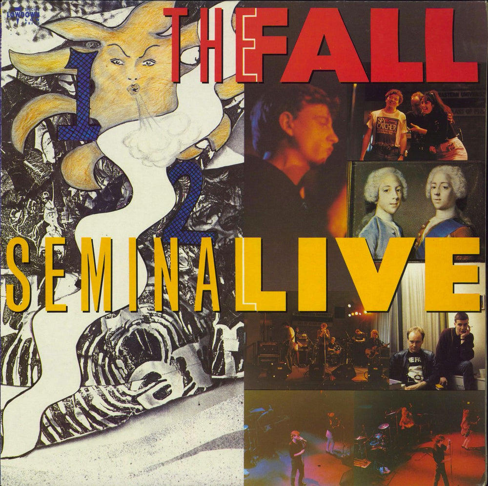 The Fall Seminal Live UK vinyl LP album (LP record) BBL102