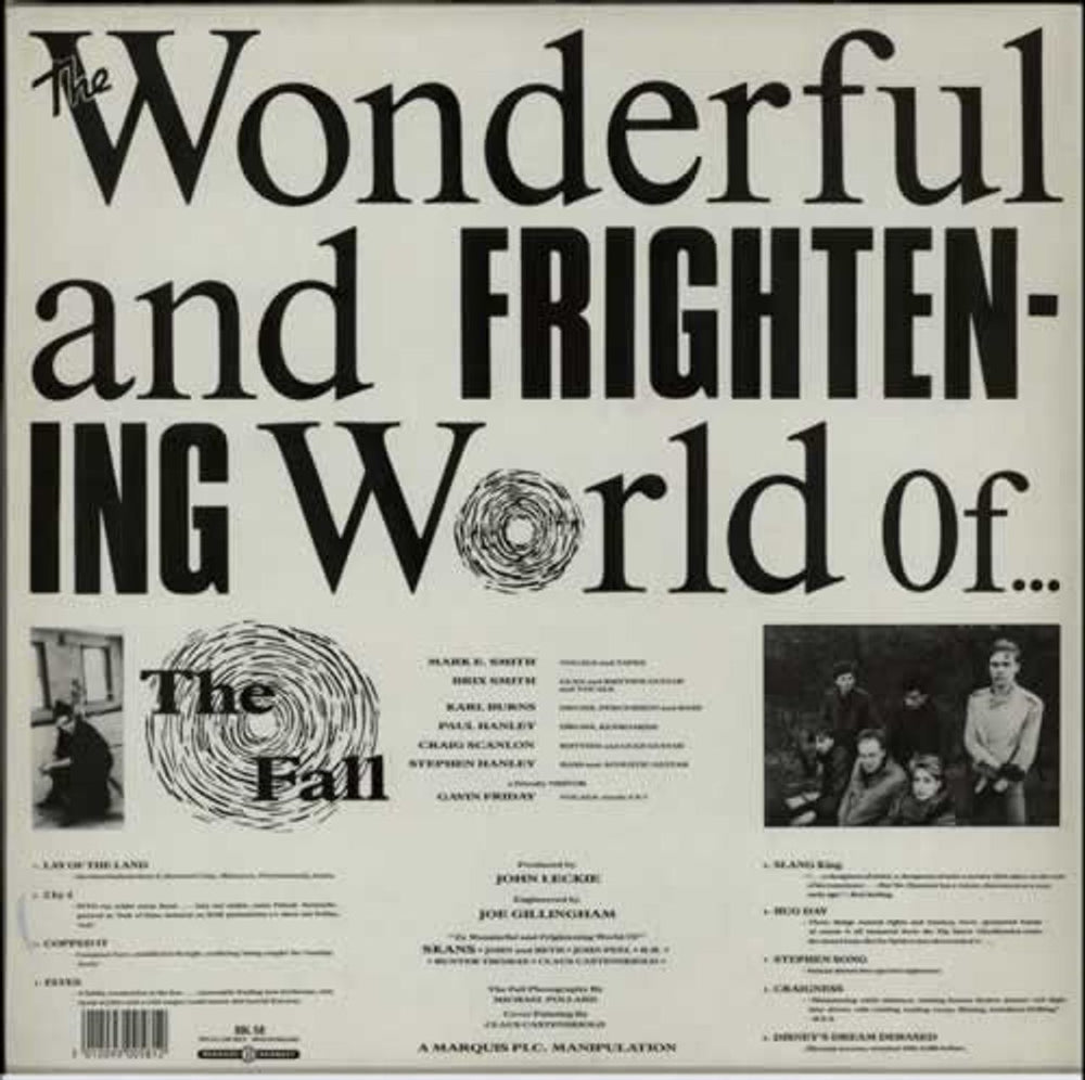 The Fall The Wonderful and Frightening World Of... UK vinyl LP album (LP record) FLLLPTH572007