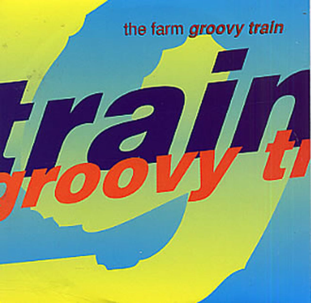 The Farm Groovy Train UK CD single (CD5 / 5") CDMILK102