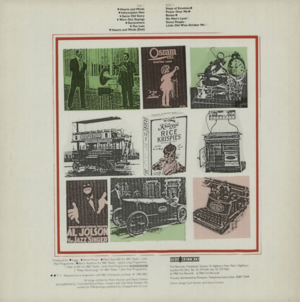 The Farm Pastures Old And New UK vinyl LP album (LP record) FARLPPA575430