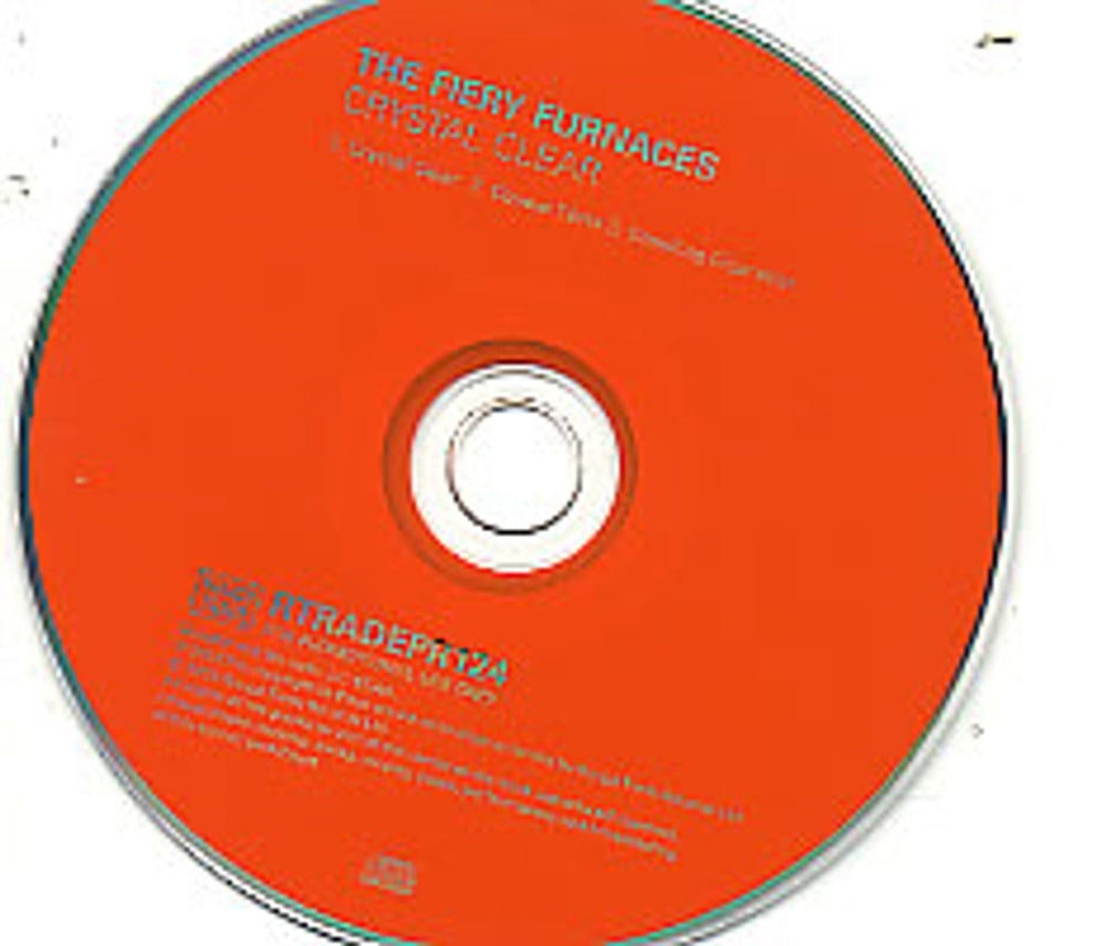 The Fiery Furnaces Crystal Clear UK Promo CD single (CD5 / 5") RTRADEPR124