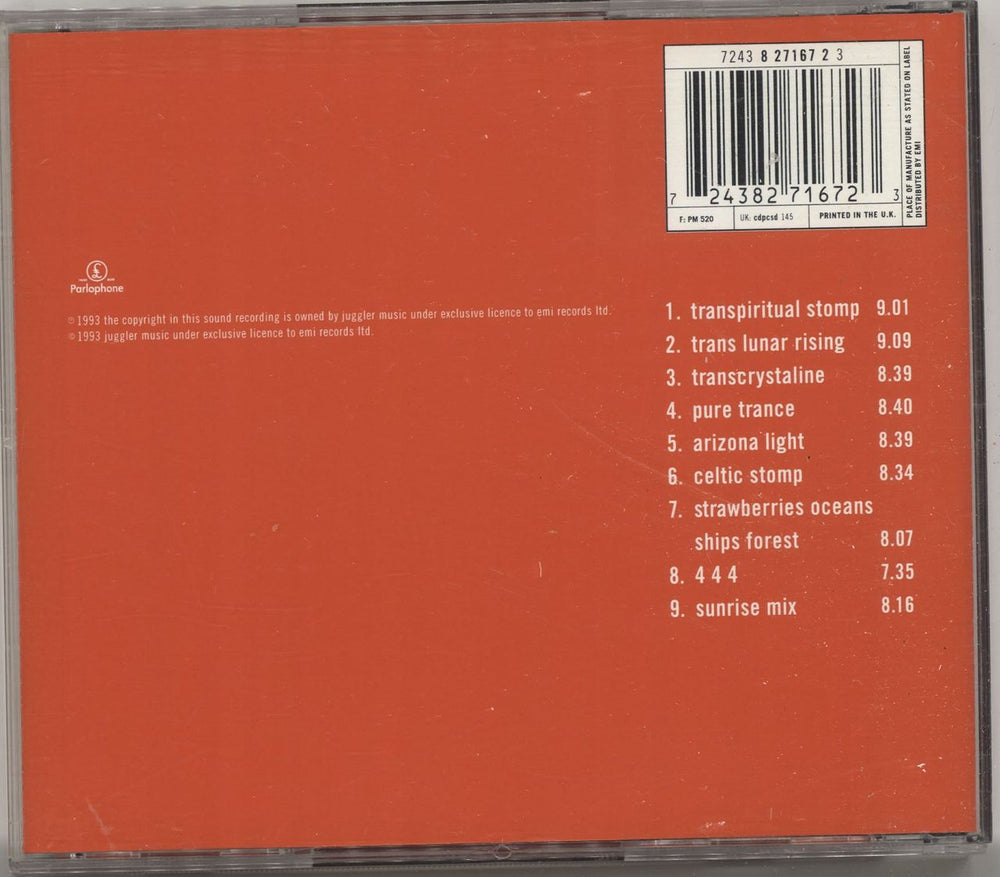 The Fireman Strawberries Oceans Ships Forest UK CD album (CDLP) TFRCDST88043