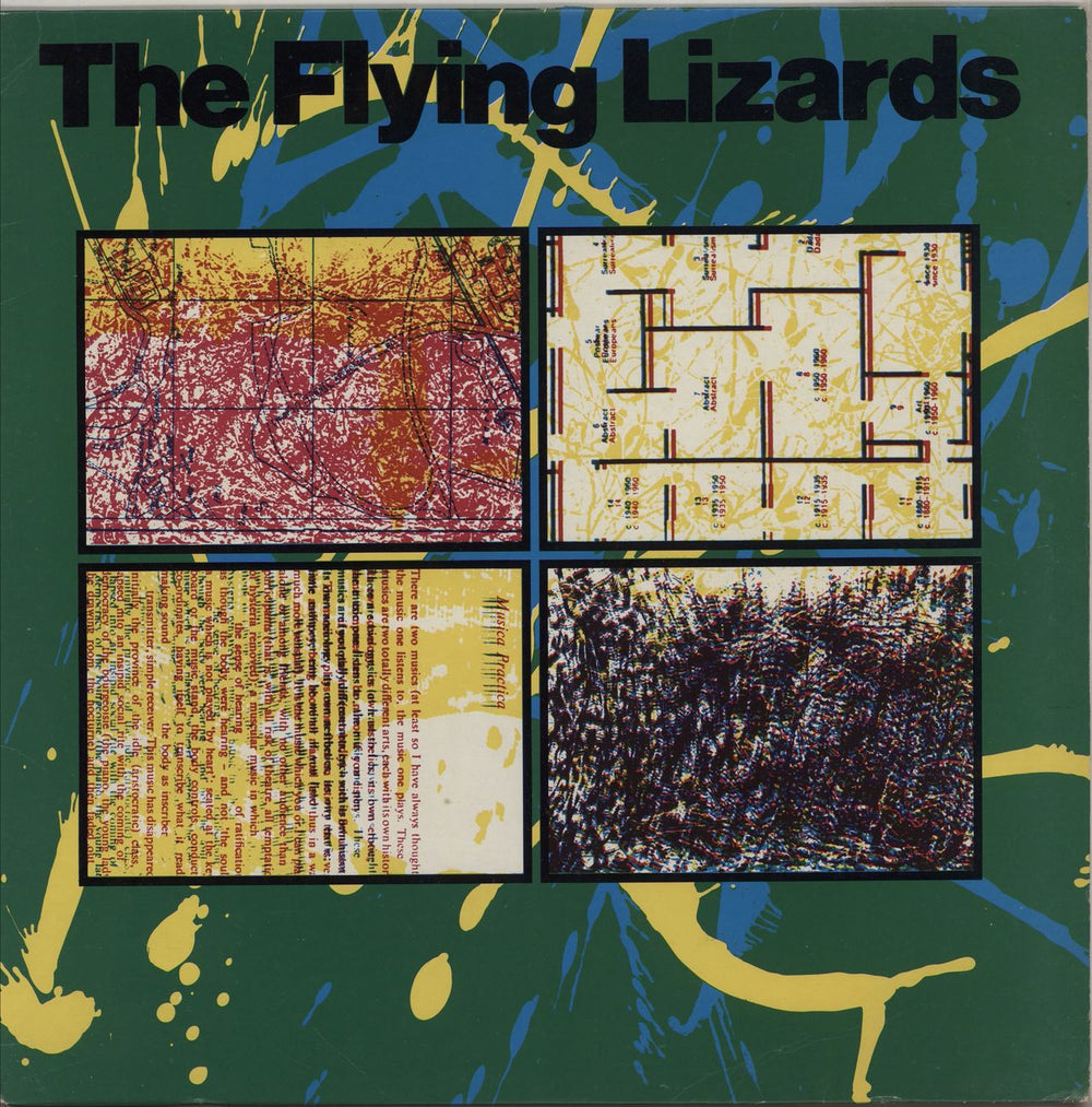 The Flying Lizards The Flying Lizards UK vinyl LP album (LP record) V2150