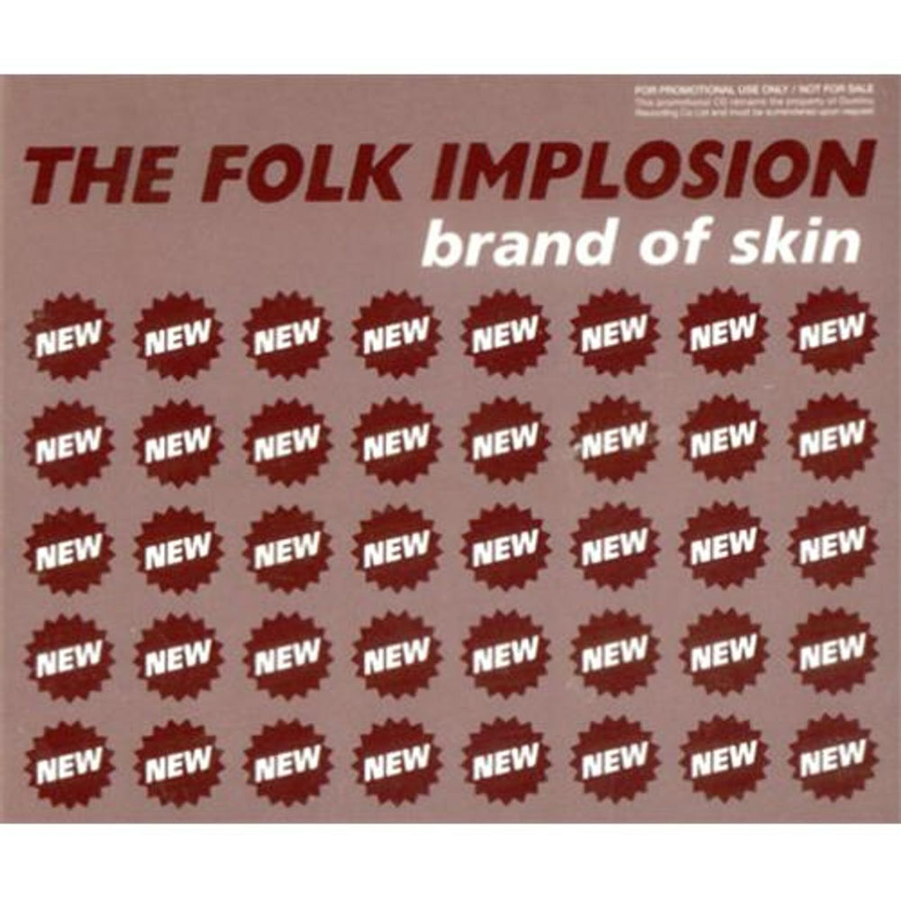 The Folk Implosion Brand Of Skin UK Promo CD single (CD5 / 5") RUG153CDP