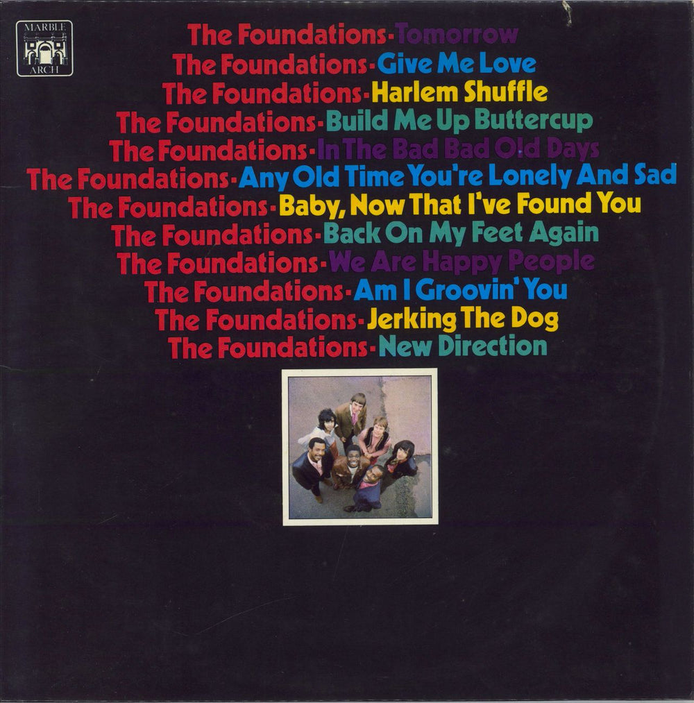 The Foundations The Foundations UK vinyl LP album (LP record) MAL1157