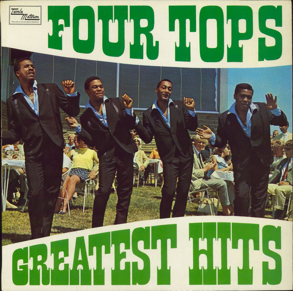 The Four Tops Greatest Hits - 1st UK vinyl LP album (LP record) STML11061