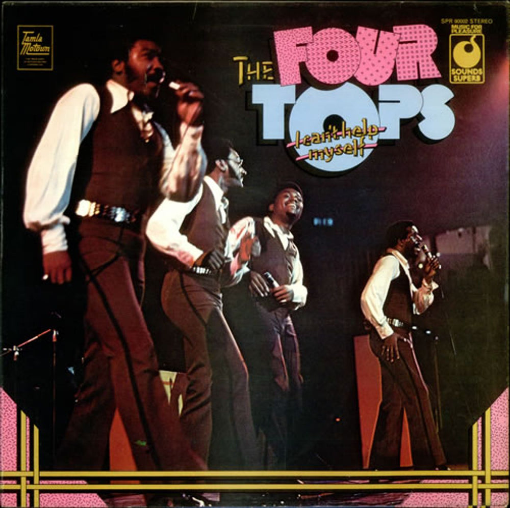 The Four Tops I Can't Help Myself UK vinyl LP album (LP record) SPR90002