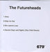 The Futureheads Area UK CD-R acetate CD-R ACETATE