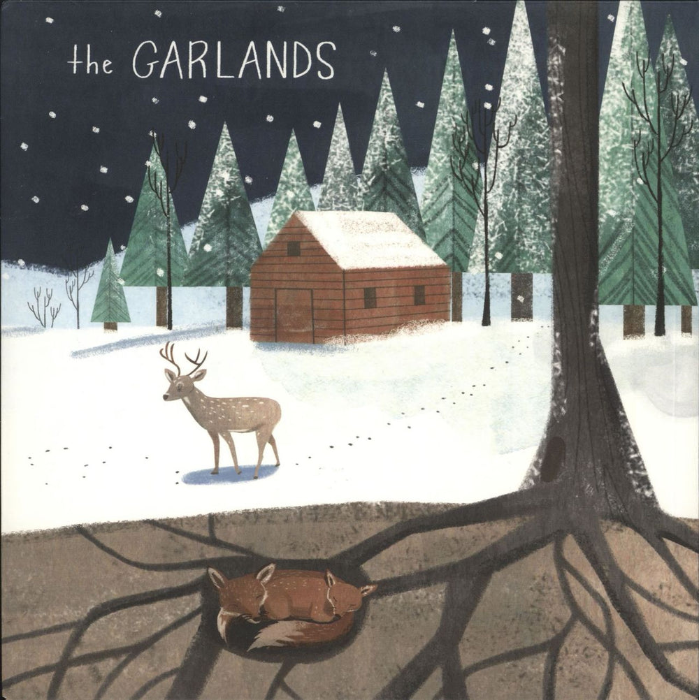 The Garlands Christmas Song - White Vinyl Dutch 7" vinyl single (7 inch record / 45) SNOWFLAKE2