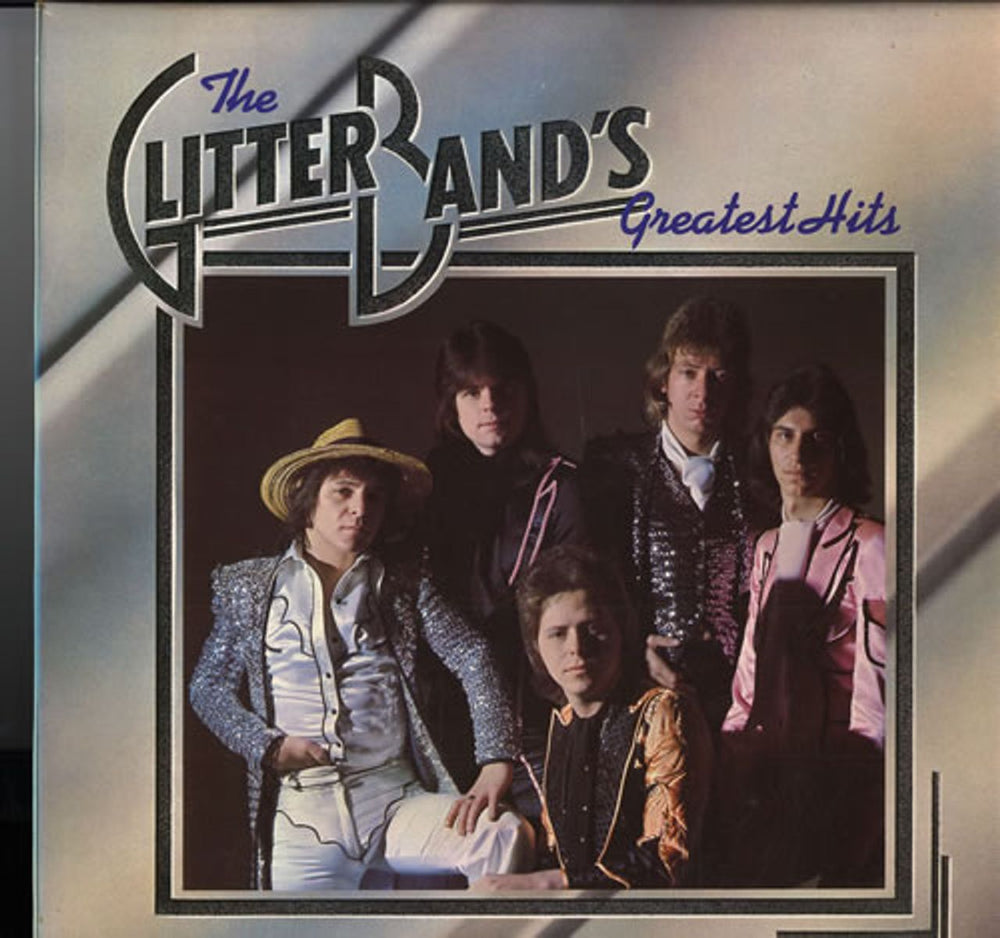 The Glitter Band Greatest Hits UK vinyl LP album (LP record) BELLS264