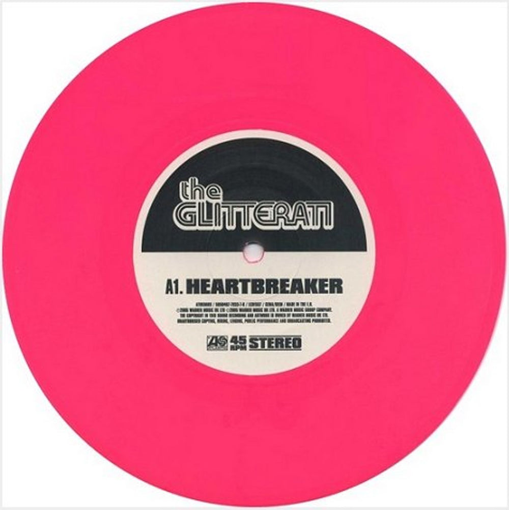 The Glitterati Heartbreaker UK 7" vinyl single (7 inch record / 45) TGE07HE324940