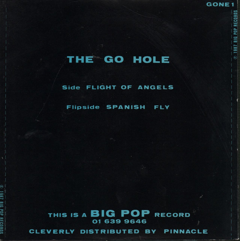 The Go Hole Flight Of Angels UK 7" vinyl single (7 inch record / 45) XVP07FL647739