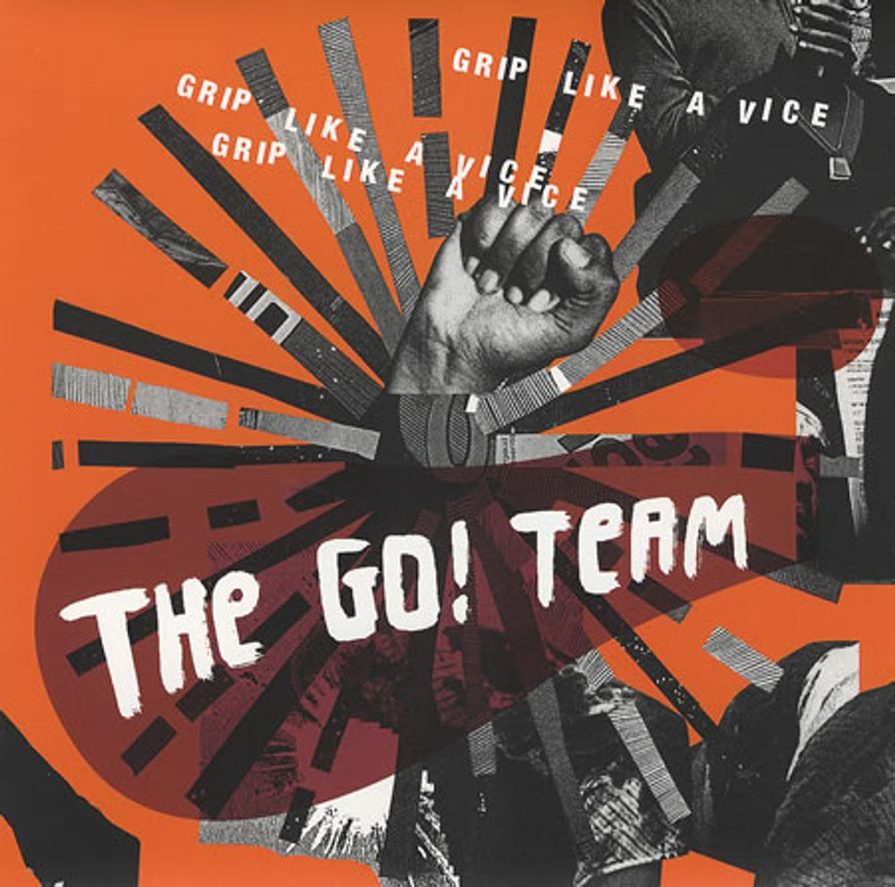 The Go! Team Grip Like A Vice UK 7" vinyl single (7 inch record / 45) MI092S1