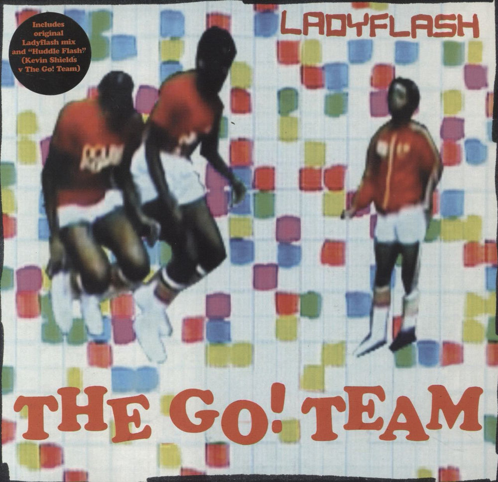The Go! Team Ladyflash UK 7" vinyl single (7 inch record / 45) MI054S