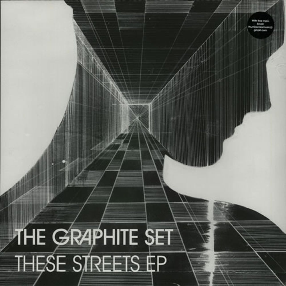 The Graphite Set These Streets EP + 12" UK Promo CD single (CD5 / 5") TSC01CDP/EP