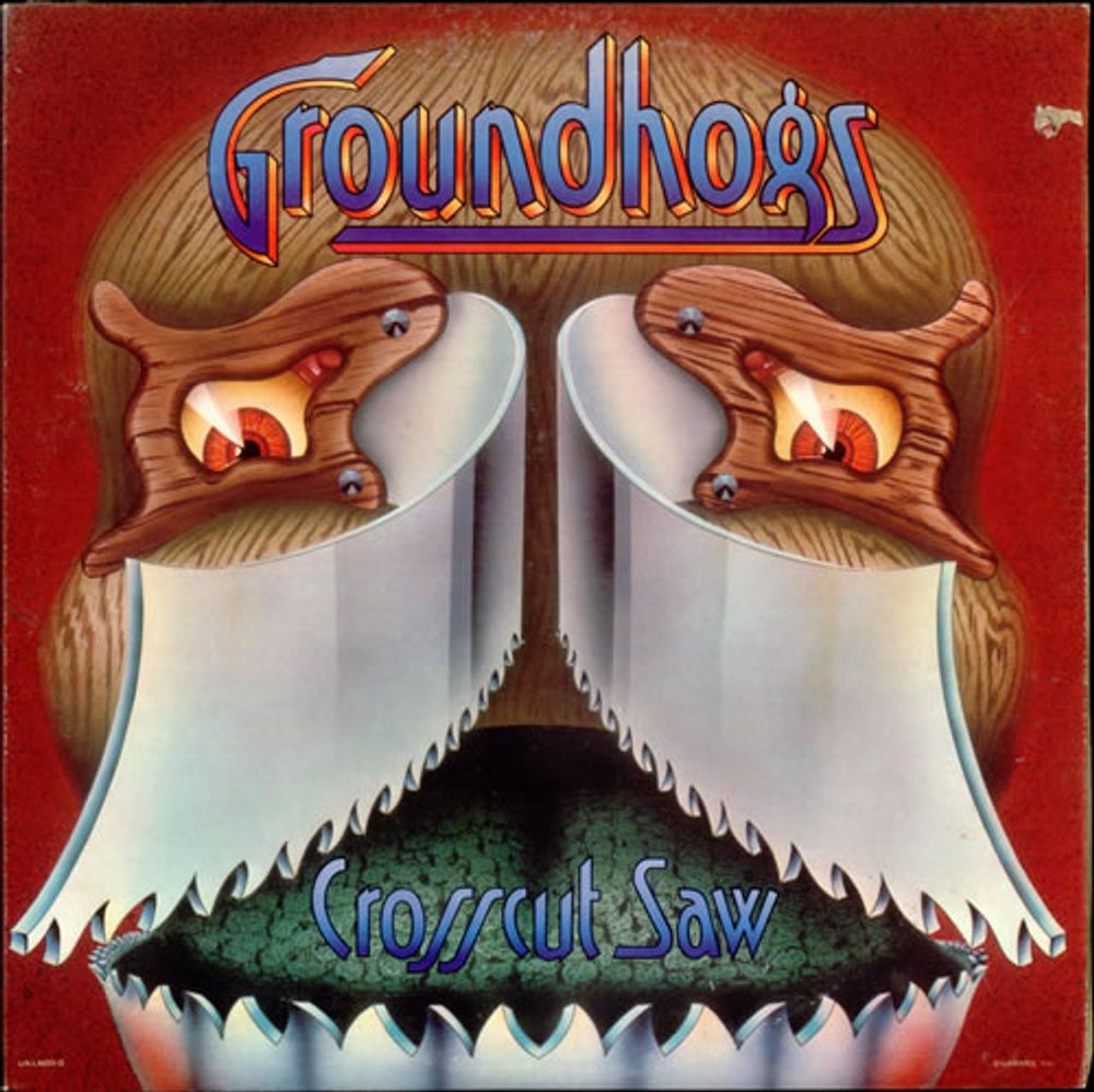 The Groundhogs Crosscut Saw US vinyl LP album (LP record) UA-LA603-G